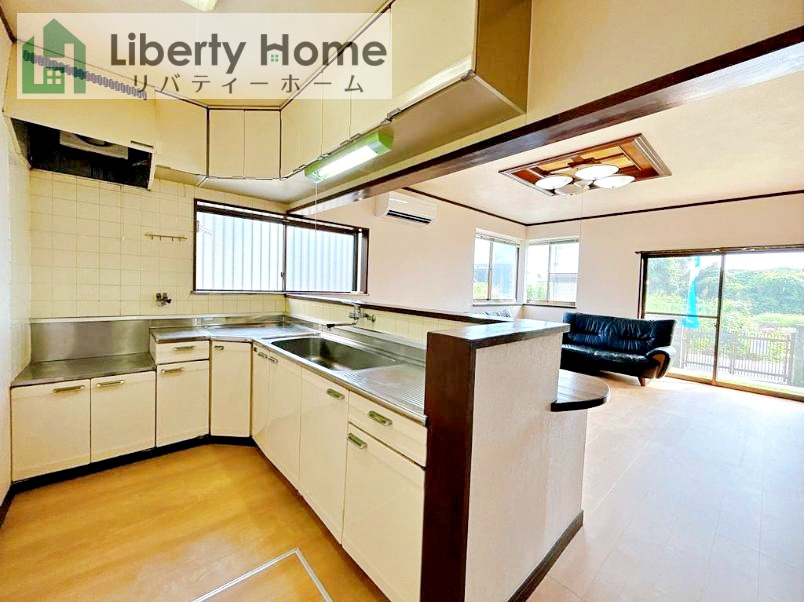 北茨城市関南町神岡上　中古戸建のキッチン