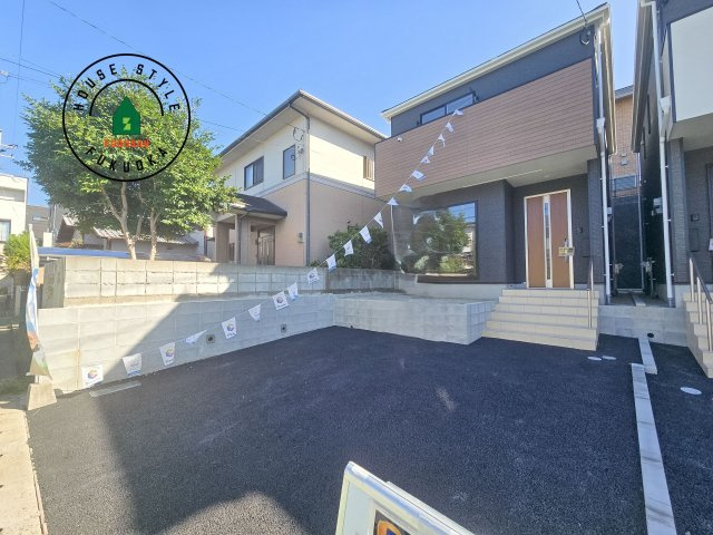 福岡市東区舞松原6丁目第2-2棟（2号棟）の外観|デザイン性のある外観です。