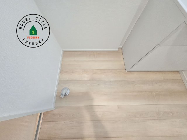 福岡市東区舞松原6丁目第2-2棟（2号棟）のランドリースペース|ランドリースペースは広さもたっぷり。