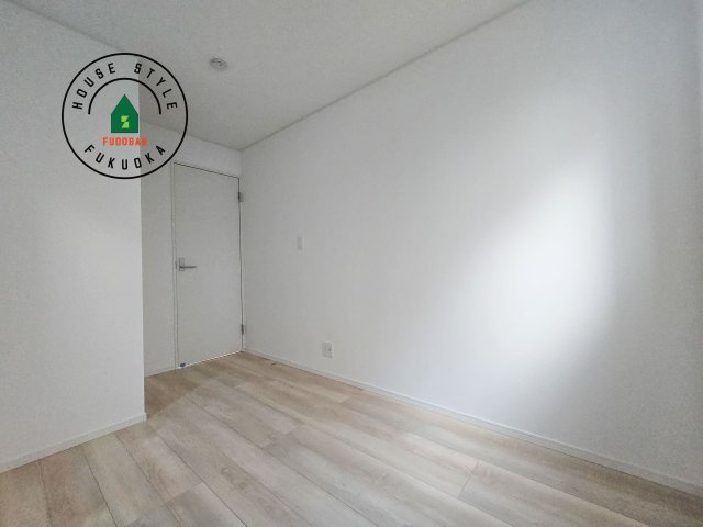 福岡市東区舞松原6丁目第2-2棟（2号棟）の和室|将来的に琉球畳を引き回すこともできます。