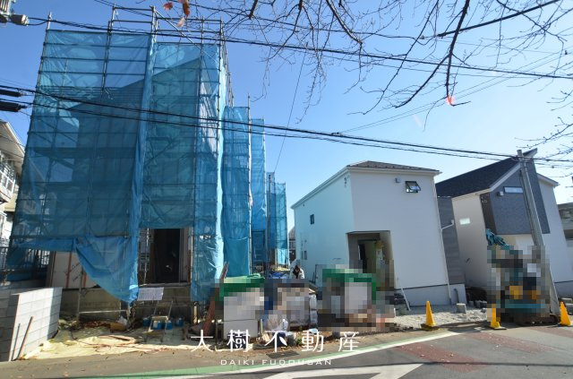 【外観】 | 綾瀬市寺尾本町３丁目　新築戸建て　全4棟【仲介手数料無料】 | ※令和7年12月上旬に撮影