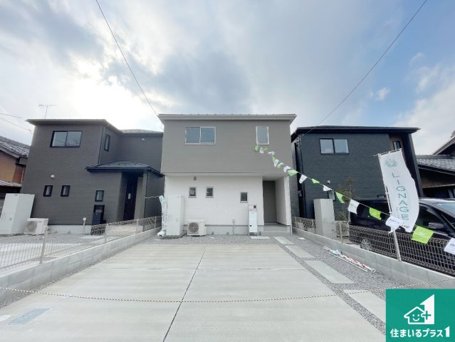 甲賀市甲賀町大原市場　第24-2期　新築一戸建ての外観|お客様に長く安心して住んでいだだける事にこだわった家づくり！住んでからのアフターサービスにもしっかりと取り組んでいます！