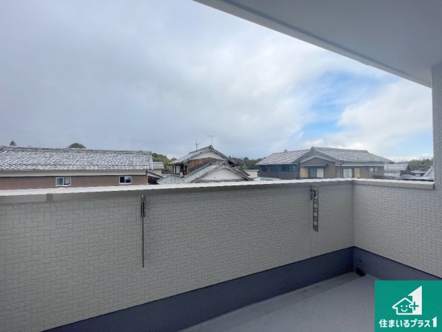 甲賀市甲賀町大原市場　第24-2期　新築一戸建てのバルコニー|日当たりのよいバルコニー！お部屋が開放的に！