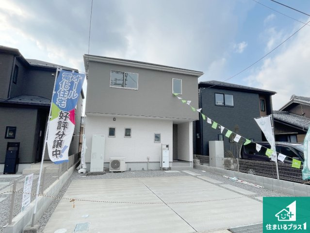 甲賀市甲賀町大原市場　第24-2期　新築一戸建ての外観|お客様に長く安心して住んでいだだける事にこだわった家づくり！住んでからのアフターサービスにもしっかりと取り組んでいます！