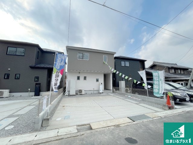 甲賀市甲賀町大原市場　第24-2期　新築一戸建ての外観|安心の10年保証！外観を美しく保ち、雨水で汚れを落とします！気になることがありましたら、お気軽にお問い合わせください！