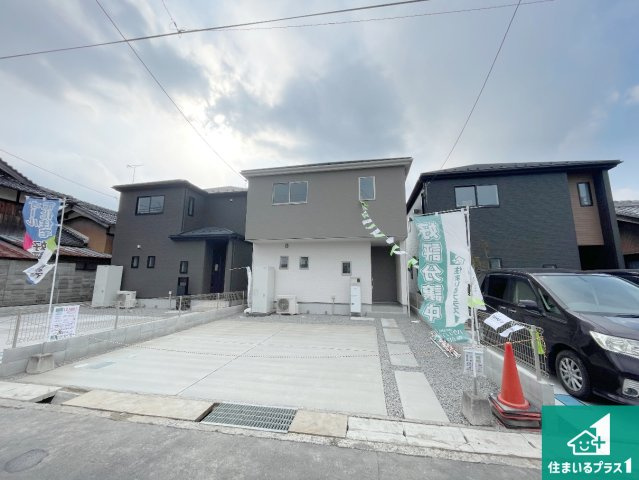 甲賀市甲賀町大原市場　第24-2期　新築一戸建ての外観|お客様に長く安心して住んでいだだける事にこだわった家づくり！住んでからのアフターサービスにもしっかりと取り組んでいます！