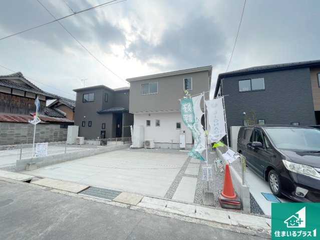 甲賀市甲賀町大原市場　第24-2期　新築一戸建ての外観|安心の10年保証！外観を美しく保ち、雨水で汚れを落とします！気になることがありましたら、お気軽にお問い合わせください！