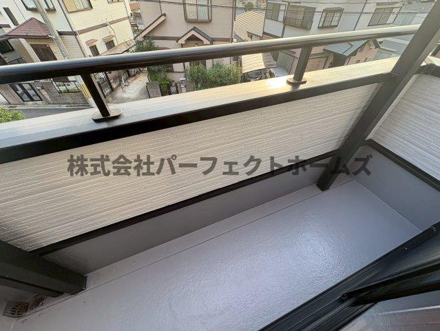 枚方市長尾東町３丁目の中古一戸建のバルコニー|陽当たり良好なバルコニーです