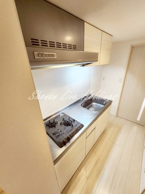 【キッチン】 | リブリ・Aquamarine 横須賀 | 2口ガスコンロ♪