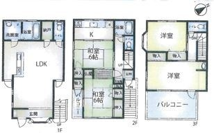 【間取り】 | 伊東市宇佐美　戸建