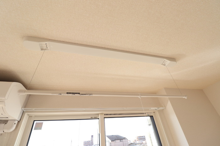 アベニール大倉山の設備|室内物干