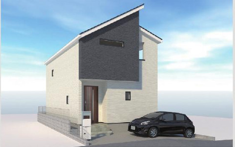 【外観パース】 | 綾瀬市寺尾本町３丁目　新築戸建て　全4棟【仲介手数料無料】