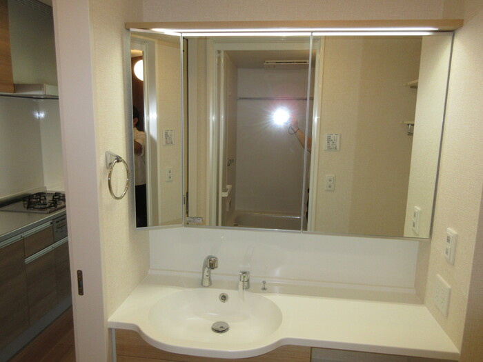 アンジュール高島平Ⅰの洗面所