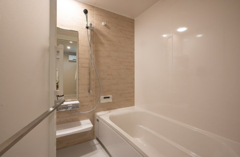 川東町　新築戸建の浴室|浴室乾燥機あり