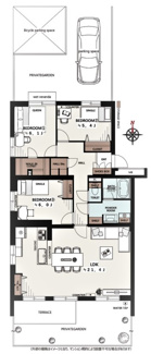 【間取り】 | エステート小平鈴木町3号棟 | エステート小平鈴木町3号棟