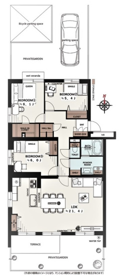 エステート小平鈴木町3号棟