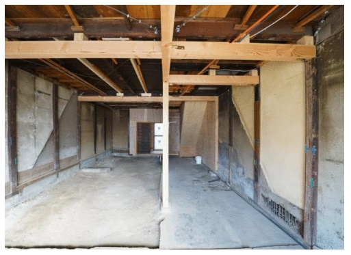 紫野東野町店舗付戸建の内装