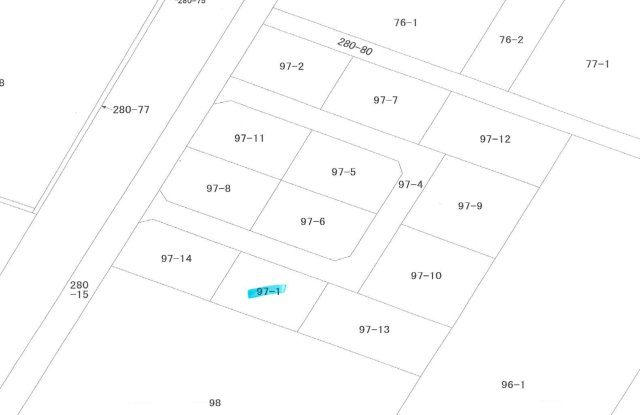 一宮船頭給売り土地の土地図