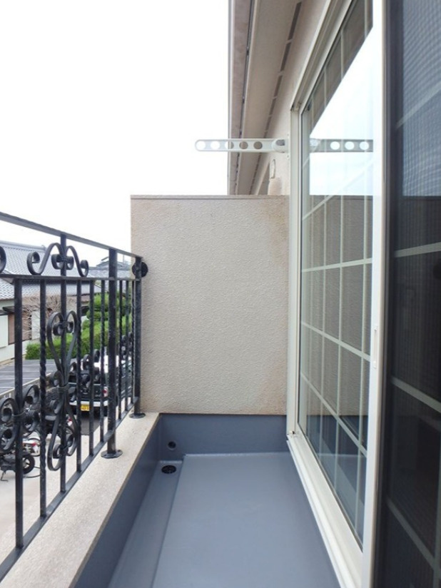 リーブルスティルＢのバルコニー