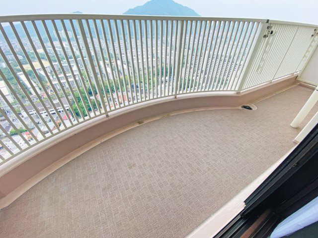 須磨パークヒルズC棟のバルコニー|バルコニー