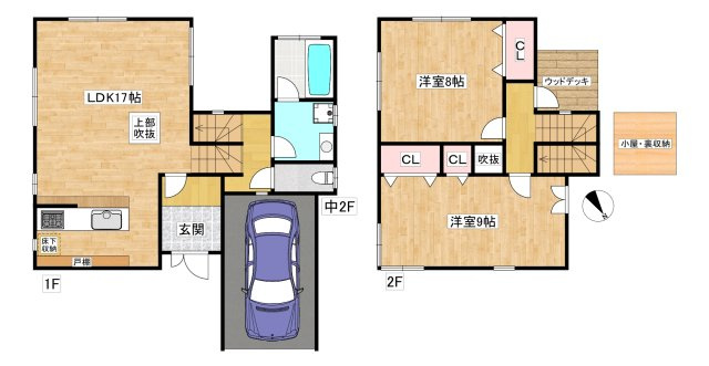 【間取り】 | 宝塚市千種2丁目中古戸建