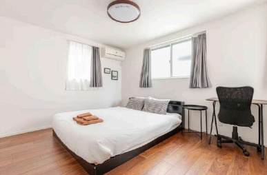 葛飾区青戸６丁目の戸建の寝室