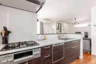 葛飾区青戸６丁目の戸建のキッチン