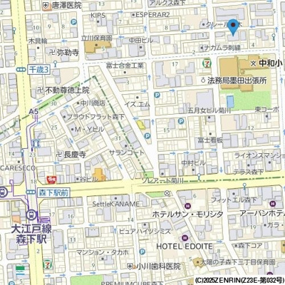 【地図】 | リテラス森下