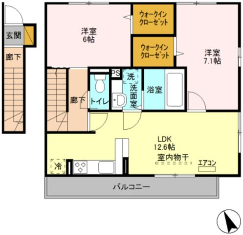 未来樹参号棟の間取り