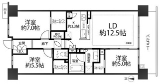 【間取り】 | シティテラス小金井公園C棟 | シティテラス小金井公園C棟