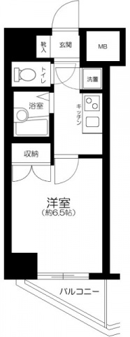 【間取り】 | CYNTHIA FOUR-D GOTANDA-WEST