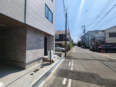 【前面道路含む現地写真】 | 西宮市　川東町　新築戸建