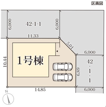 【区画図】 | リーブルガーデン赤穂市加里屋３期 | 区画図