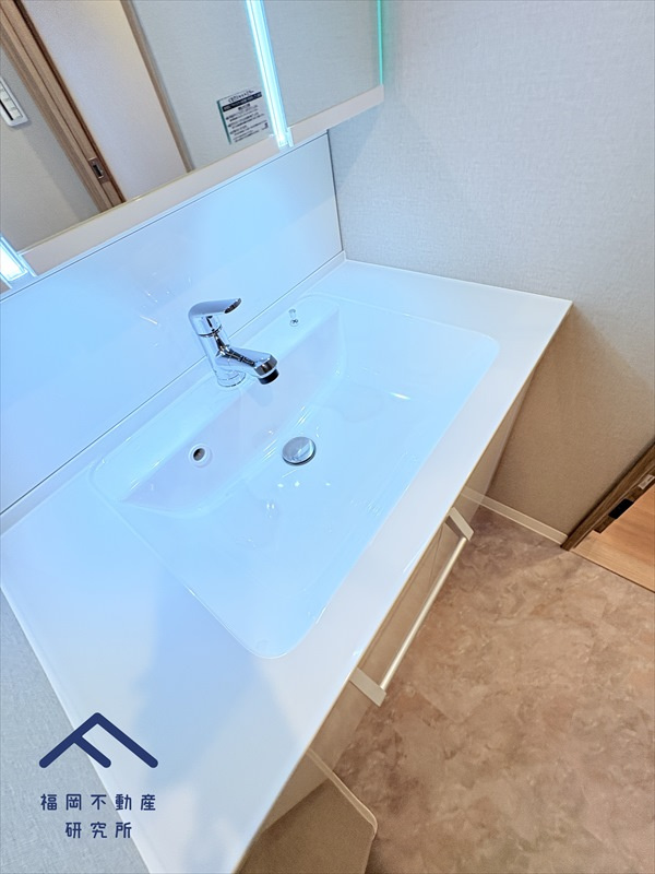 和白ガーデンハウスの独立洗面台