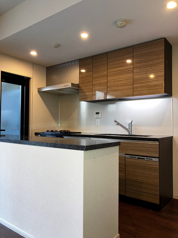 パークホームズ横濱東白楽のキッチン