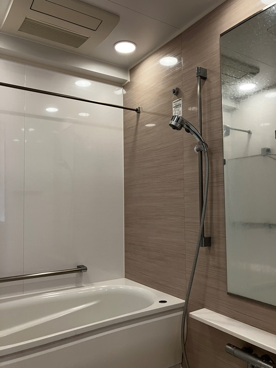 パークホームズ横濱東白楽の浴室