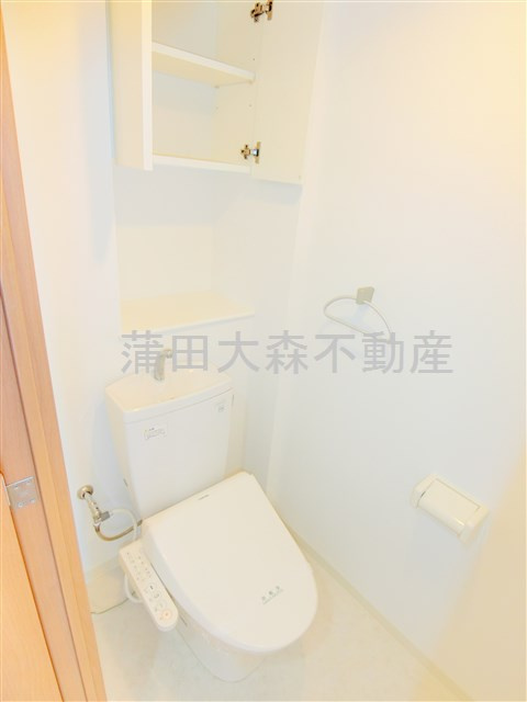 ジョイスコートのトイレ|トイレ温水暖房便座付き
