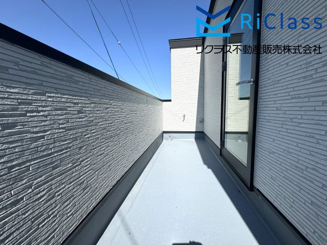 新築戸建　神戸市兵庫区氷室町2丁目12のバルコニー|陽当たり良好なバルコニーです