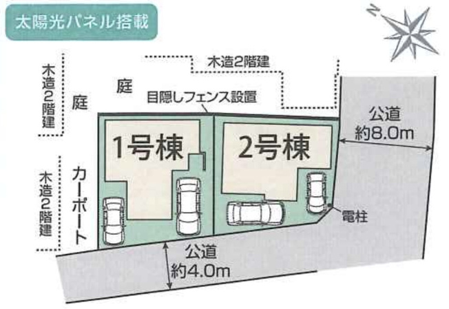 【区画図】 | 久喜市本町5丁目3期　新築戸建　全2棟　2号棟