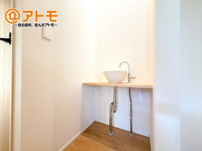 【内装】 | 駿東郡清水町徳倉第1期　新築戸建　1号棟 | セカンド洗面台は、1階まで降りずに歯磨き等できて身支度がスムーズになります☆