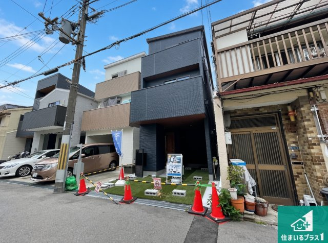尼崎市大庄西町　新築一戸建ての外観|安心の10年保証！外観を美しく保ち、雨水で汚れを落とします！気になることがありましたら、お気軽にお問い合わせください！