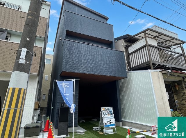 尼崎市大庄西町　新築一戸建ての外観|安心の10年保証！外観を美しく保ち、雨水で汚れを落とします！気になることがありましたら、お気軽にお問い合わせください！