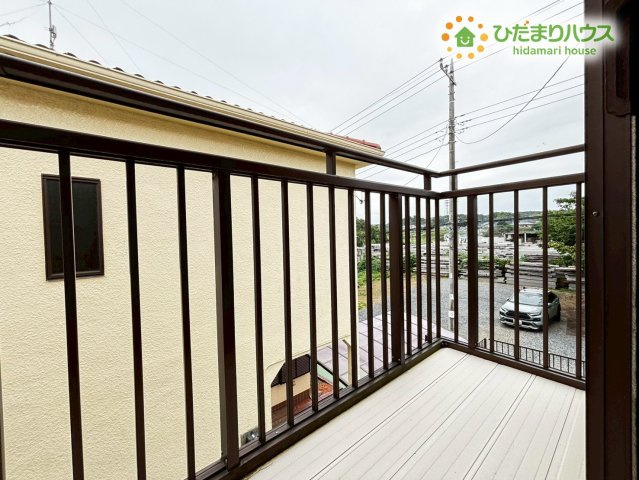 吉見町御所　中古一戸建てのバルコニー