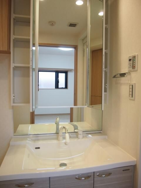 ルーブル両国弐番館の洗面所