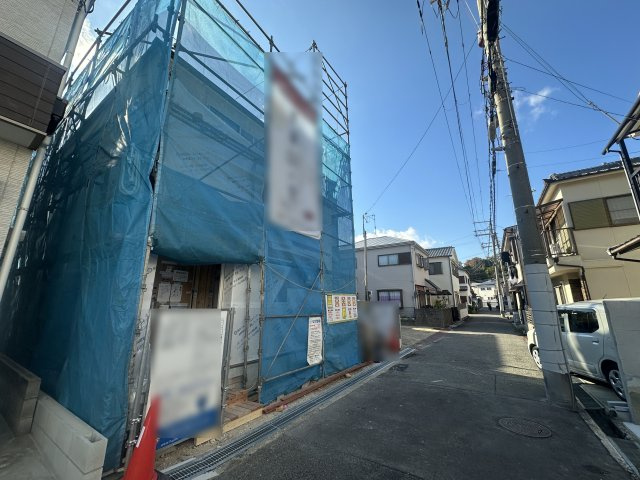 明石市朝霧町1丁目新築戸建の外観|2025年10月16日撮影