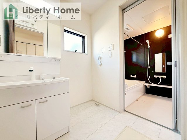 古河市長谷町第6　新築戸建の脱衣所