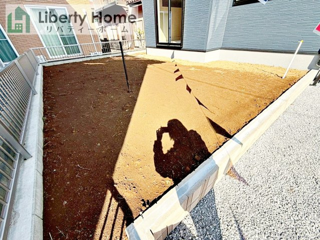 古河市長谷町第6　新築戸建の庭