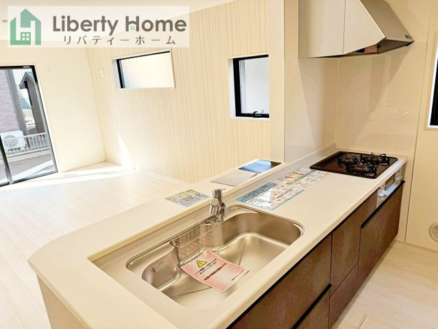 古河市長谷町第6　新築戸建のキッチン