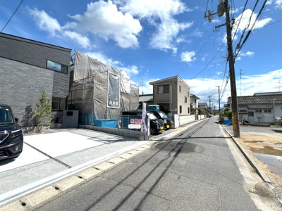【前面道路含む現地写真】 | ルルーディア中区土田 | 前面道路含む現地写真です