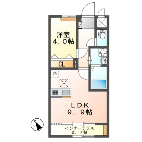 ウィンドヒルAの間取り